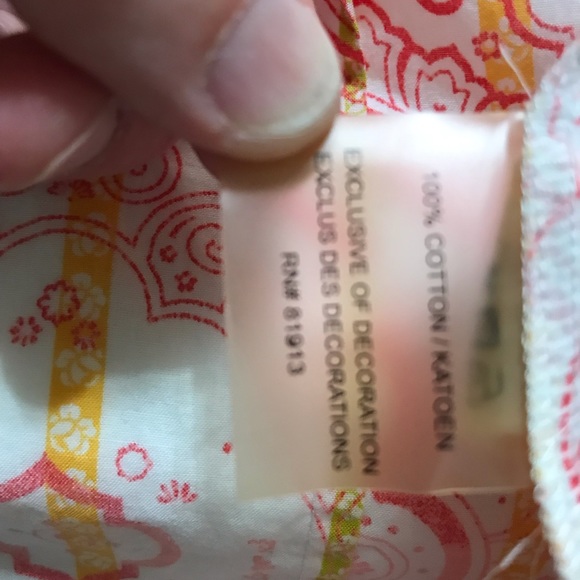 Robert Graham boho red and yellow button up - Picture 12 of 14